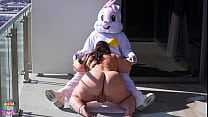 Dressing Up As A Clown For Gibby People Often Forget About The Easter Bunny And Fucks Hot Bbw